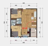 Cần Bán Căn Hộ 78m² Cao Cấp, Full Nội Thất, Tầng 10 KĐT Thanh Hà - Ảnh 1