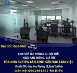 Cho Thuê Văn Phòng Giá Tốt Tại Quận Tân Bình - Scentpa Tower - Ảnh 19