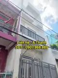 Nhà Cho Thuê Quận 6: 4x10m, 1 Trệt 2 Lầu, Bình Tiên, Giá 10 Triệu - Ảnh 1