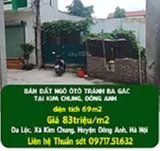 Bán đất ngõ ô tô Kim Chung - Đầu tư sinh lời, Giá Tốt Nhất - Ảnh 1