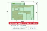Căn Hộ Studio Chỉ Từ 778 Triệu – Full Nội Thất, Vào Ở Ngay - Ảnh 1
