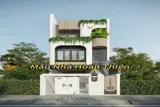 Chủ Gởi Bán Nhà 1 Trệt 2 Lầu (Hoàn Công) Đang Hoàn Thiện Tại Kdc Bửu Hoà - Ảnh 1