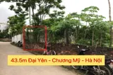 Chính Chủ Bán Lô Đất Fo 43,5M Tại Đại Yên-Chương Mỹ-Hà Nội - Ảnh 1