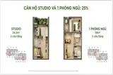 Căn Hộ 1 Phòng Ngủ 38M2 1Pn 1Wc Sky Retreat, Quỹ Hàng Ưu Tiên,Hướng Cao Tốc Thoáng Mát - Ảnh 1