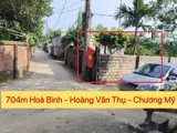 Chính Chủ Bán Lô Đất Đẹp 704M Tại Hoàng Văn Thụ-Chương Mỹ-Hà Nội - Ảnh 1
