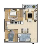 Bán Căn Góc 2PN, View Đẹp Tòa C Báo Nhân Dân Xuân Phương - Giá 4x Tỷ - Ảnh 1
