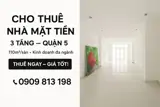 Mặt Tiền Kinh Doanh Quận 5 - Vị Trí Đắc Địa, Dòng Tiền Ổn Định - Ảnh 1