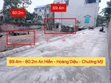 Chính Chủ Bán 2 Lô Đất 80,2M Và 89,4M Tại Hoàng Diệu-Chương Mỹ-Hà Nội - Ảnh 1