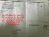 Bán Gấp Lô Đất Tiềm Năng Vị Trí Siêu Víp Tại Trung Tâm Sầm Uất Bật Nhất Của Nhơn Trạch, Đồng Nai - Ảnh 1