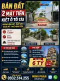 Chính Chủ Cần Bán Lô Đất Hoàng Văn Hoè - 2 Mặt Tiền Trước Sau - 120 M2 - Giá Chỉ 6 Tỷ - Liên Hệ - ảnh 2