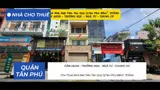 Cho Thuê Nhà Mặt Tiền Tân Quý Q.tân Phú 88M², 3Tầng, Gần Aeon, Chung Cư - ảnh 1
