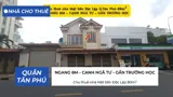 Cho Thuê Nhà Mặt Tiền Độc Lập 80M²,1Lầu- Ngang 8M - Gần Trường Học - Ảnh 1