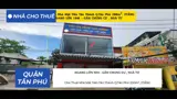 Cho Thuê Nhà Mặt Tiền Tân Thành Q.tân Phú 200M², 2Tầng, Cạnh Chung Cư-Ngã Tư - ảnh 1