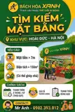 Cần Thuê Mặt Bằng Kinh Doanh Để Mở Siêu Thị Bách Hóa Xanh Tại Hoài Đức – Hà Nội - Ảnh 1