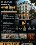 Bán Biệt Thự Nguyễn Chánh - Cầu Giấy - Phân Lô Vip, 4 Thoáng, Kinh Doanh Đỉnh - 140M2 - 5 Tầng - Mt - Ảnh 1