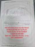 Hot Hot Hot Chính Chủ Bán Nhanh Lô Đất Vị Trí Đắc Địa Tại Phước Thạnh, Củ Chi, Tp Hồ Chí Minh - Ảnh 1