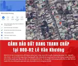 Cảnh Báo Tranh Chấp Đất Đai 80D Lê Văn Khương: Nguy Cơ Mất Tiền Nếu Mua Nhầm