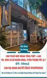 Cho thuê mặt bằng tầng trệt, gác 50m2 Khu Cư Xá Ngân Hàng, P.Tân Thuận Tây, Quận 7 | Giá Tốt