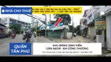 Cho Thuê Nhà 2 Mặt Tiền Sơn Kỳ 350M² - Ngang 13M - Gần Đh Công Thương