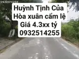 Bán Lô Đất Huỳnh Tịnh Của - Hoà Xuân - Cẩm Lệ - Đà Nẵng - Đối Diện Chung Cư Thương Mai - Giá Đầu Tư