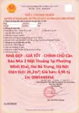 Nhà Đẹp - Giá Tốt - Chính Chủ Cần Bán Nhà 2 Mặt Thoáng Tại Phường Minh Khai, Hai Bà Trưng, Hà Nội