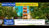 Cho Thuê Nhà Mặt Tiền Lê Thúc Hoạch Q.tân Phú 80M², 5Tầng - Khu Văn Phòng, Giáo Dục