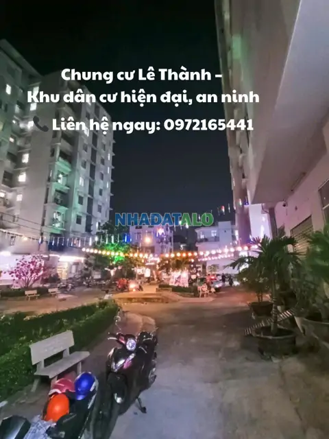 Bán Căn Hộ Góc Chung Cư Lê Thành 2 Tầng, Sổ Hồng Riêng Giá 4,5 Tỷ Tl