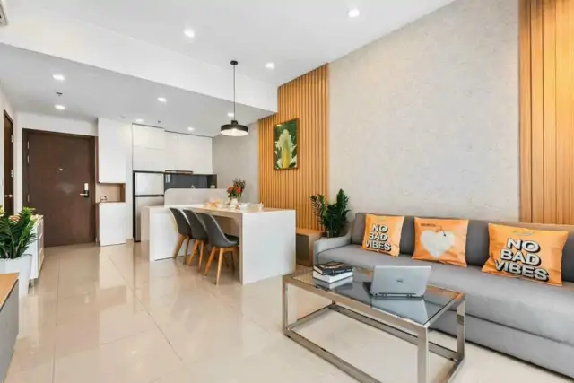 Căn hộ 2 phòng ngủ view công viên Gia Định - 1.9 tỷ full nội thất