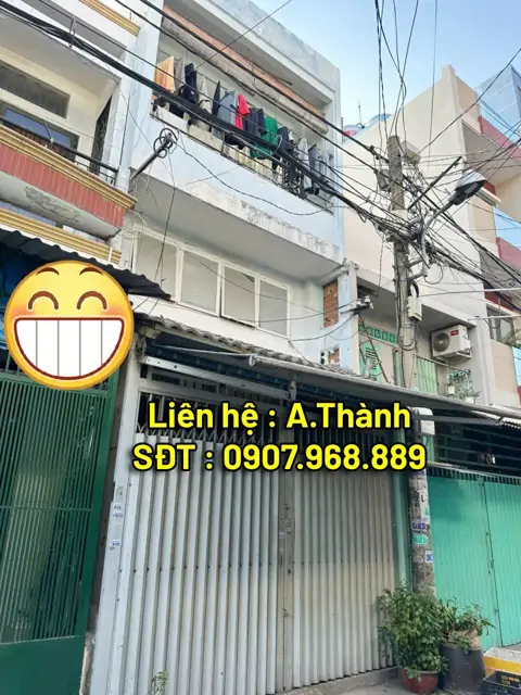 Cho Thuê Nhà Quận 6: 3.5x10m, 1 Trệt 1 Lửng 1 Lầu, Bình Tiên, Giá 9 Triệu