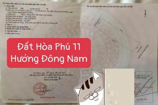 Bán Đất Mặt Tiền 32 Hoà Phú 11 – Hoà Minh – Liên Chiểu – Đà Nẵng