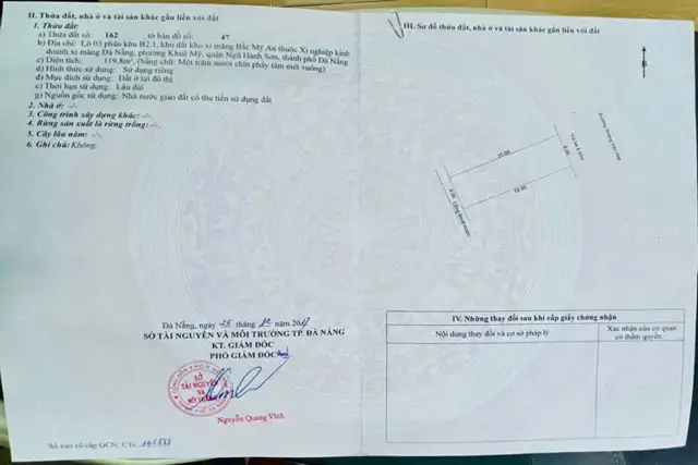 Cằn Bán Đất Tặng Nhà Cấp 4 Tại Số 58, Nhà Hoàng Văn Hòe, Phường Khuê Mỹ, Ngũ Hành Sơn, Đà Nẵng