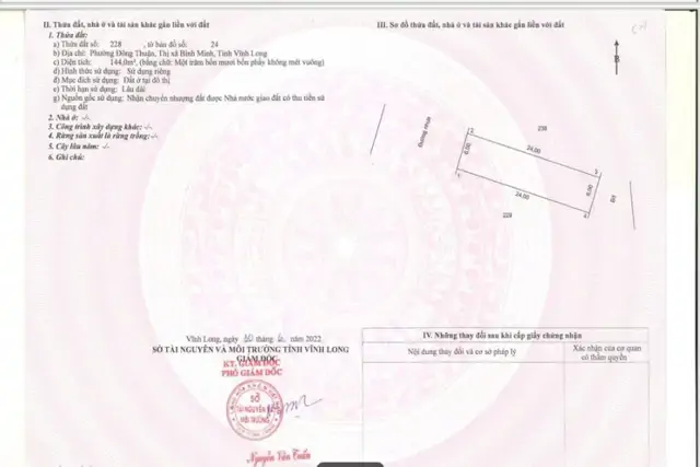 Đất Đẹp - Giá Rẻ - Bán Nhanh Tại Kdc Phường Đông Thuận, Vĩnh Long