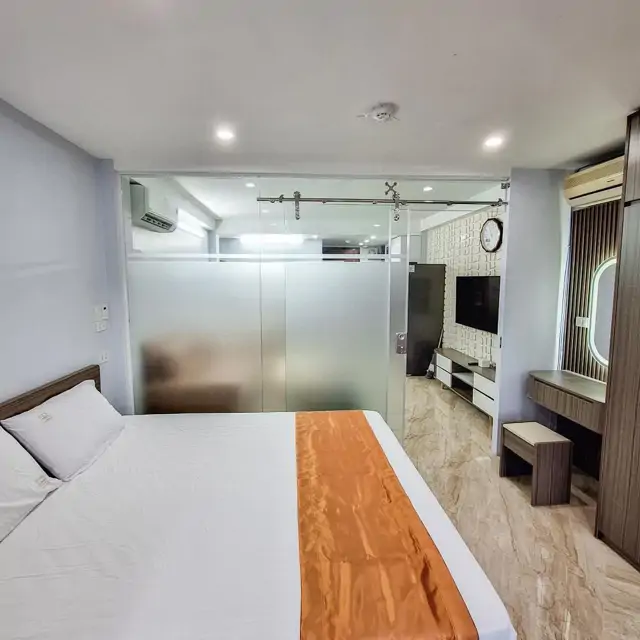 Cho Thuê Căn Hộ Mini 52m2, Phố Hào Nam - Nội Thất Full, Giá 8.5 triệu