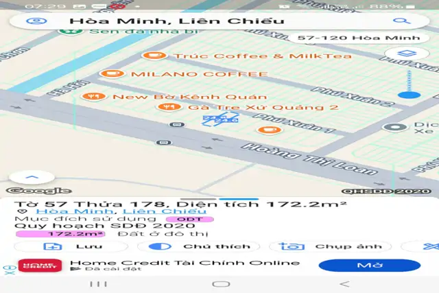 Bán Đất 2 Mặt Tiền Hoàng Thị Loan & Phú Xuân 1