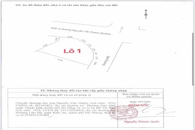 Chính Chủ Chào Bán Nhà 2 Tầng Kiệt Ôtô Ngang Đến 6M