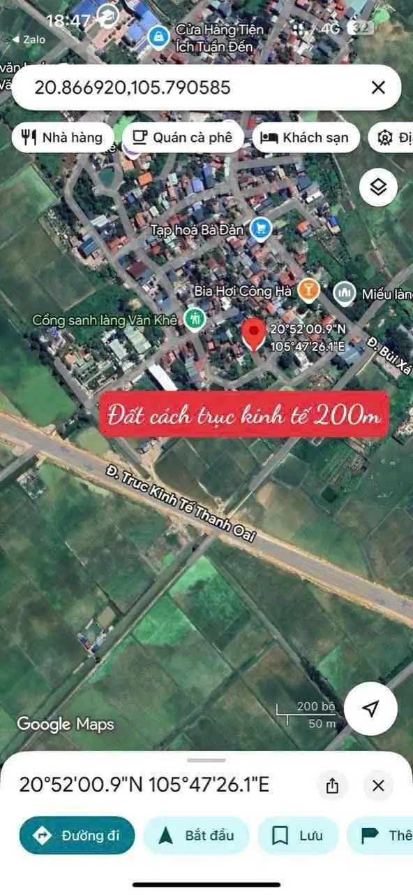 🔥 Vị trí Vàng: Bán 3 Lô Liền Kề Tam Hưng, Thanh Oai - Sát CienCo5, Giá Từ 2.9 Tỷ