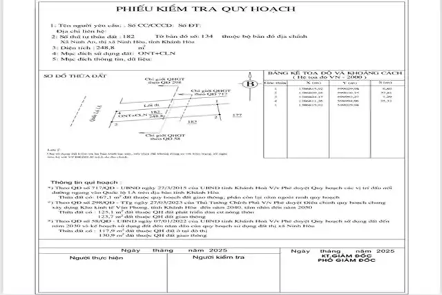 Lô Đất Vị Trí Đẹp- Chính Chủ Cần Bán Lô Đất Mặt Tiền Ql1a  Ninh An, Ninh Hoà, Khánh Hoà