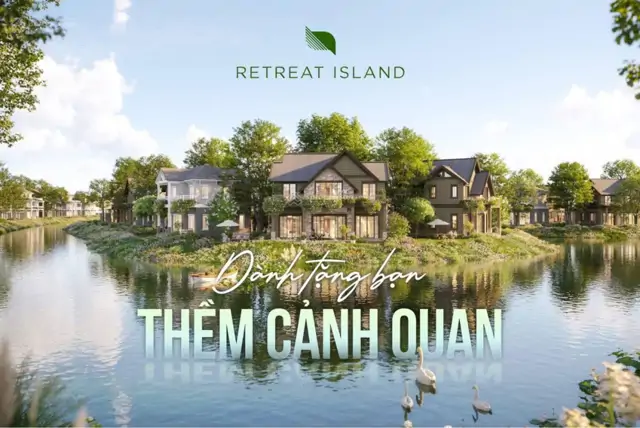 Căn Biệt Thự Song Lập Phân Khu Biệt Thự Đảo Eco Retreat Giá 20 Tỷ. Thanh Toán Tự Do
