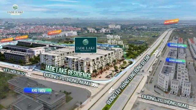 Jade Lake Residence: Biệt thự & Liền kề Tây Thăng Long - An cư đẳng cấp, đầu tư sinh lời