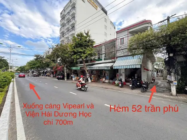Bán Đất Tặng Nhà Cấp 4 – Hẻm 52 Trần Phú, Vĩnh Nguyên, Nha Trang