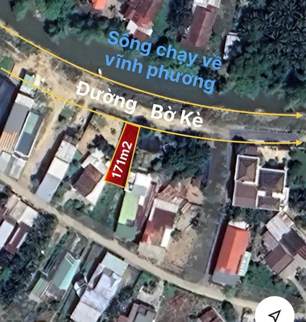 Bán Lô Đất View Sông – Diên Phú, Đường Bờ Kè