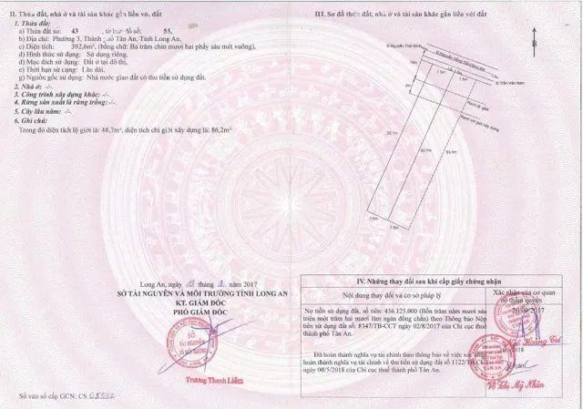 Đất Đẹp - Giá Tốt - Chính Chủ Bán Đất Mặt Tiền Đường Nguyễn Hồng Sến, Tp. Tân An, Long An