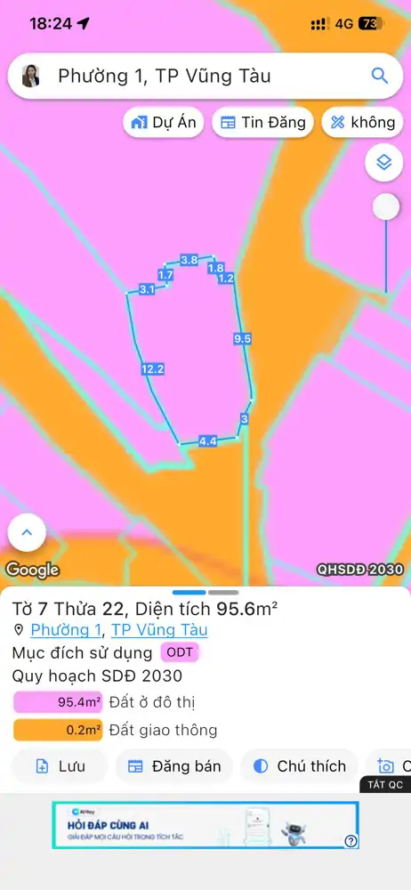 Nhà 2 Mặt Tiền – Trung Tâm P.1, Tp. Vũng Tàu ✨