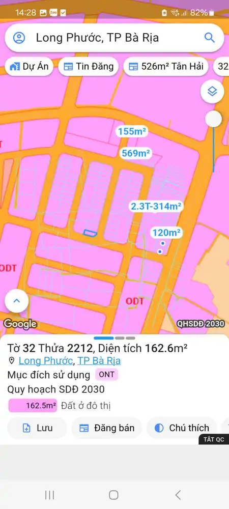 Chủ Bán 162Mv Góc 2 Mặt Tiền Nhựa Long Phước