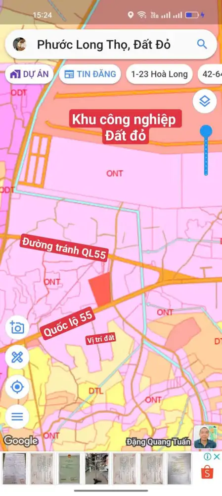 Diện Tích 576,4M2 (7X83) Có 100M Thổ Cư