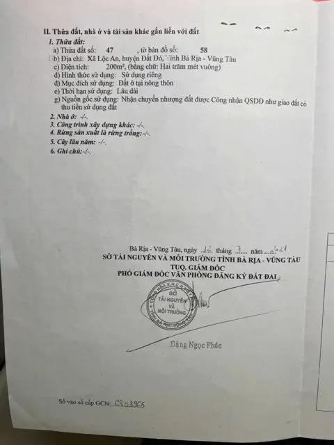 Còn Duy Nhất 1 Lô Này Ngộpfull Thổ Cư Gần Biển Khu Dân Cư