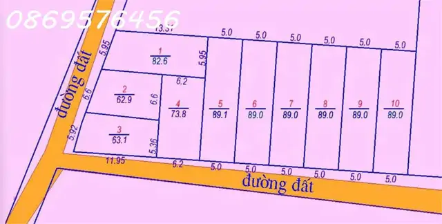 Mở Bán 10 Lô Nên Thổ Cư Tại Khánh Hoà