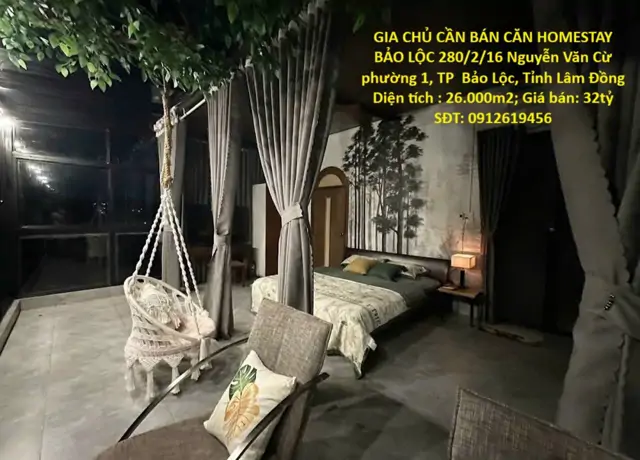 Gia Chủ Cần Bán Căn Homestay Bảo Lộc - Phường 1, Cách Đường Nguyễn Văn Cừ 200M