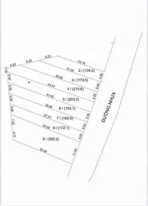 Chỉ 595Tr . Cách Tỉnh Lộ Khoảng 100M