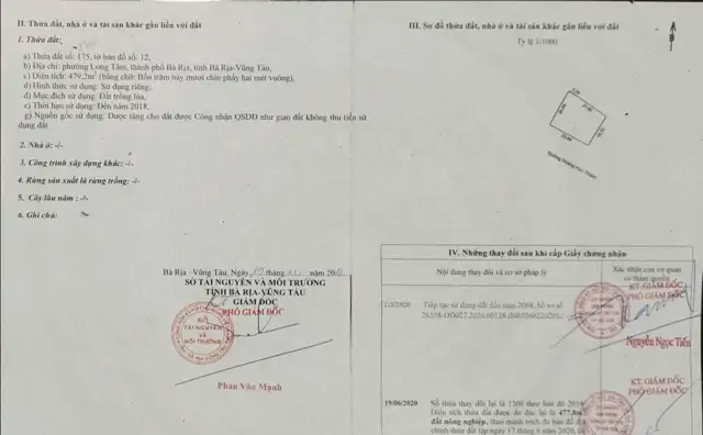 Bán 1445M2 Đất Mặt Tiền Đường Hoàng Hoa Thám, Bà Rịa Vũng Tàu- Vị Trí Vàng, Tiềm Năng Tăng Giá Cao